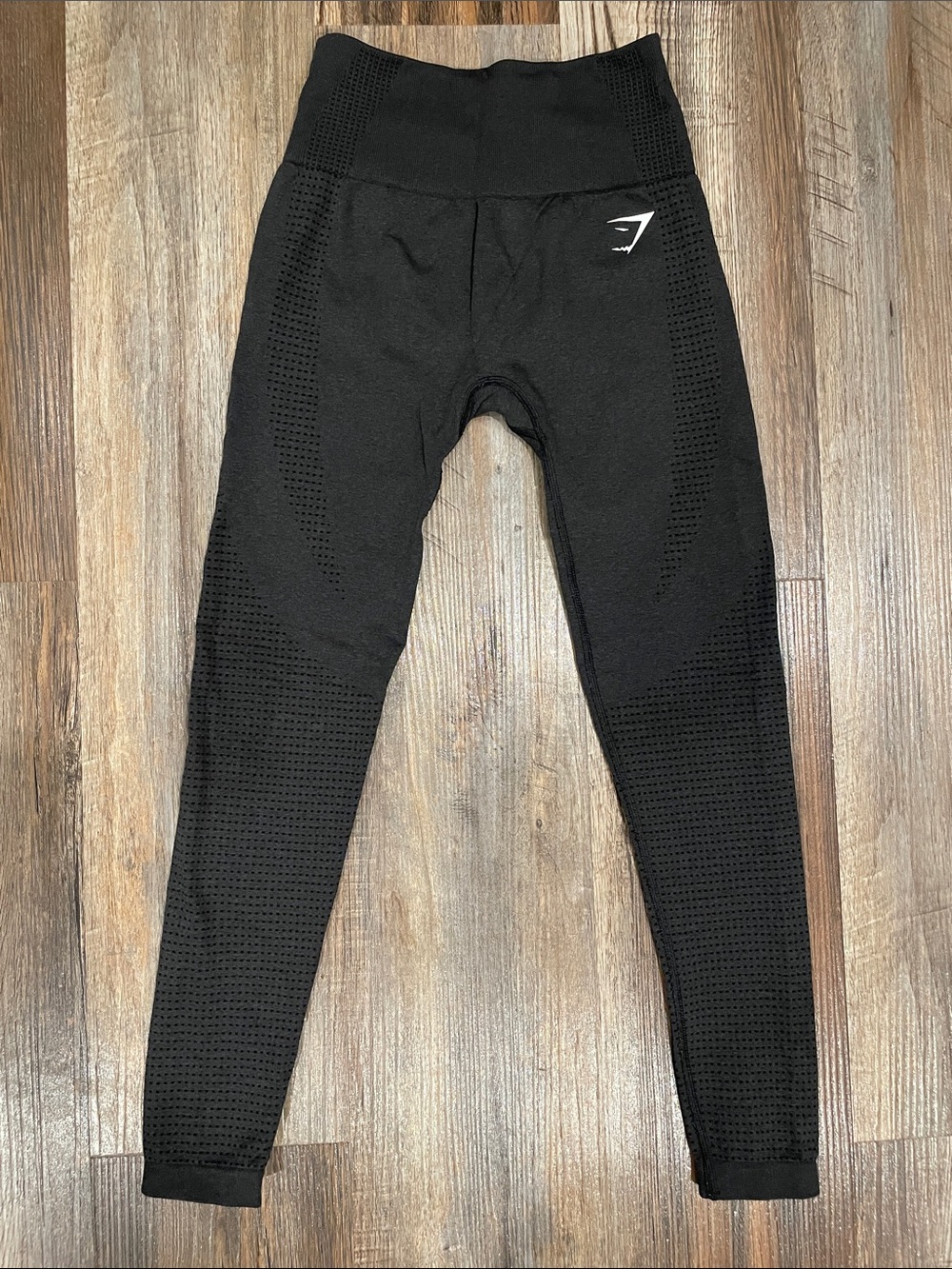 Gymshark Women Black Seamless High-Waist Leggings